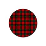 MacDuff Tartan Rubber Coaster (Round)