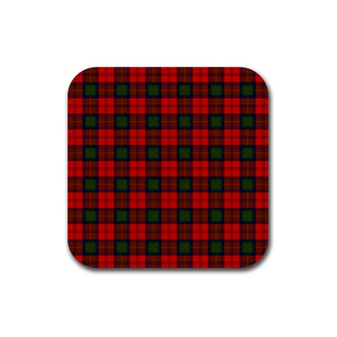 MacDuff Tartan Rubber Coaster (Square) from ArtsNow.com Front