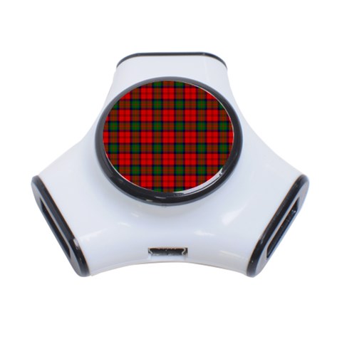 MacDuff Tartan Portable USB Hub (One Side) from ArtsNow.com Front