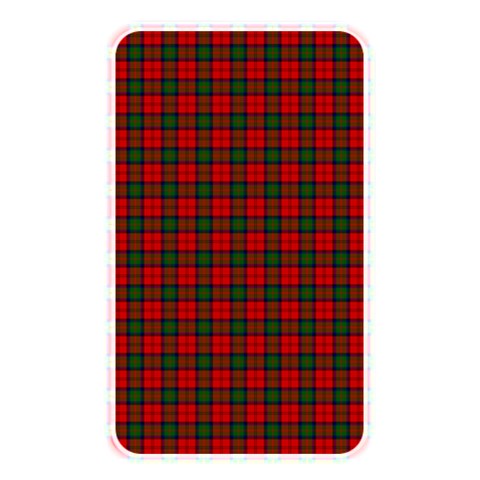 MacDuff Tartan Memory Card Reader (Rectangular) from ArtsNow.com Front