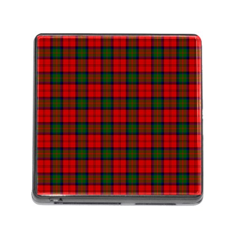 MacDuff Tartan Memory Card Reader (Square) from ArtsNow.com Front