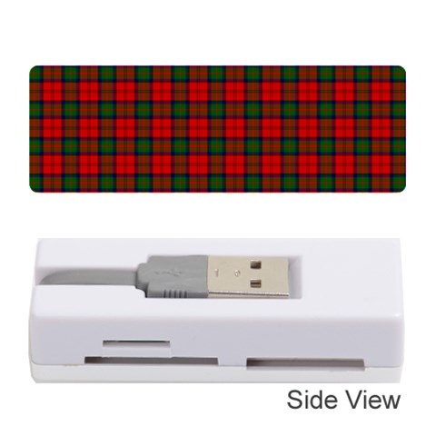 MacDuff Tartan Memory Card Reader (Stick) from ArtsNow.com Front