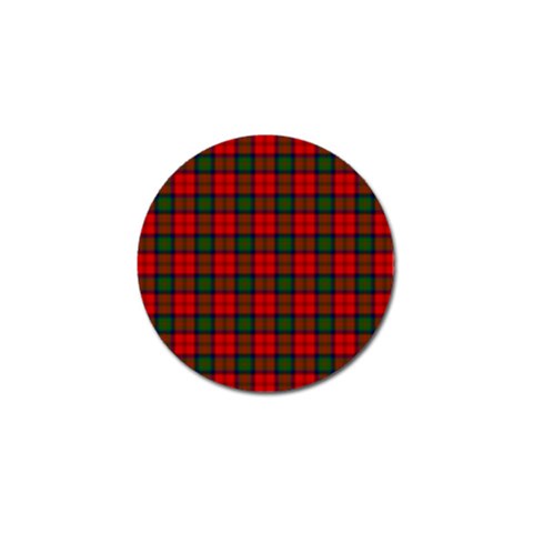 MacDuff Tartan Golf Ball Marker (4 pack) from ArtsNow.com Front