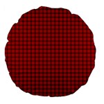 MacNab Tartan Large 18  Premium Flano Round Cushion