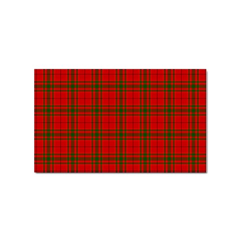 MacNab Tartan Sticker Rectangular (10 pack) from ArtsNow.com Front