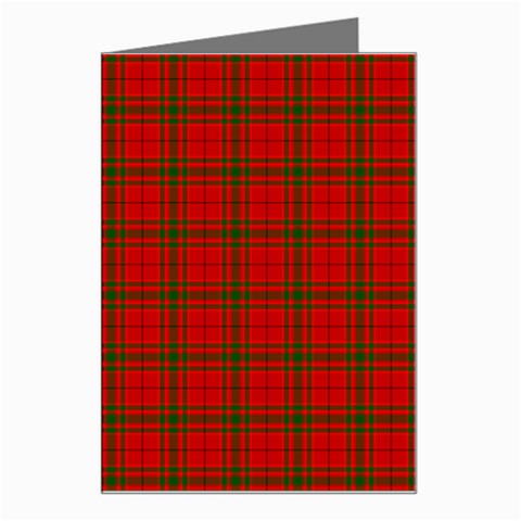 MacNab Tartan Greeting Card from ArtsNow.com Left