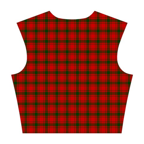 MacQuarrie Tartan Cotton Crop Top from ArtsNow.com Back