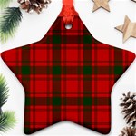 MacQuarrie Tartan Ornament (Star)