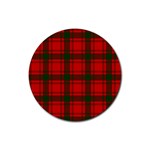 MacQuarrie Tartan Rubber Round Coaster (4 pack)