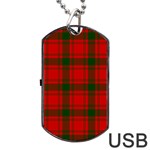 MacQuarrie Tartan Dog Tag USB Flash (Two Sides)