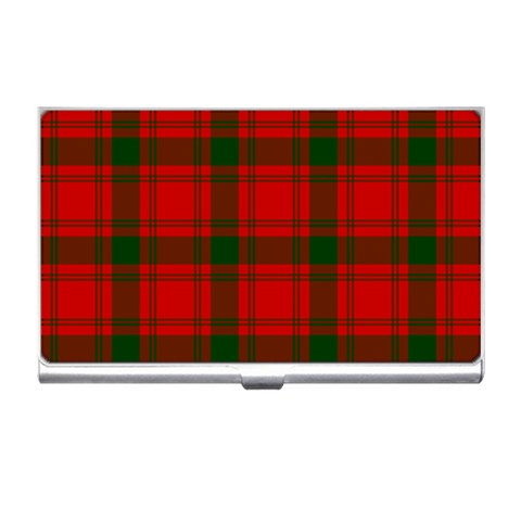 MacQuarrie Tartan Business Card Holder from ArtsNow.com Front