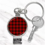 MacQueen Tartan Nail Clippers Key Chain