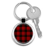 MacQueen Tartan Key Chain (Round)