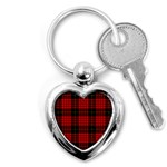 MacQueen Tartan Key Chain (Heart)