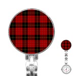 MacQueen Tartan Stainless Steel Nurses Watch