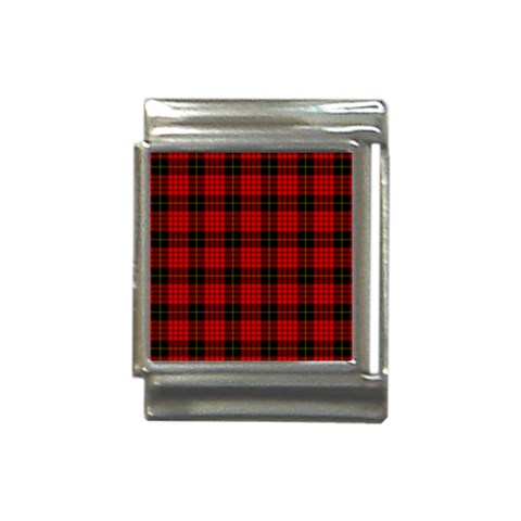 MacQueen Tartan Italian Charm (13mm) from ArtsNow.com Front