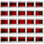 MacQueen Tartan 9mm Italian Charm (25 pack)