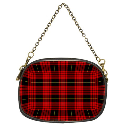 MacQueen Tartan Chain Purse (One Side) from ArtsNow.com Front