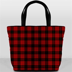 MacQueen Tartan Bucket Bag from ArtsNow.com Front