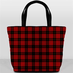 MacQueen Tartan Bucket Bag from ArtsNow.com Back