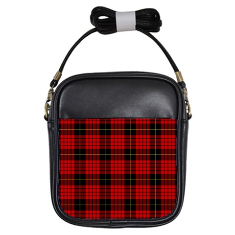 MacQueen Tartan Girls Sling Bag from ArtsNow.com Front