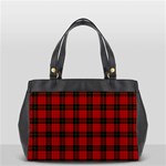 MacQueen Tartan Oversize Office Handbag (One Side)