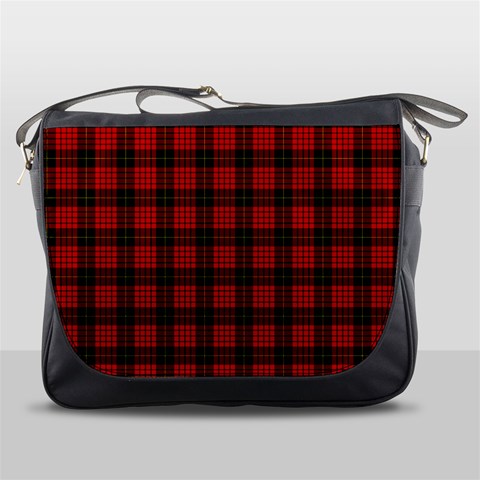 MacQueen Tartan Messenger Bag from ArtsNow.com Front