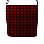 MacQueen Tartan Flap Closure Messenger Bag (L)