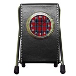 MacTavish Tartan Pen Holder Desk Clock