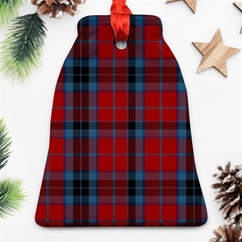 MacTavish Tartan Ornament (Bell) from ArtsNow.com Front