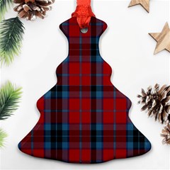 MacTavish Tartan Christmas Tree Ornament (Two Sides) from ArtsNow.com Front