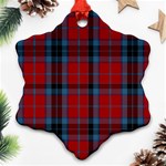 MacTavish Tartan Ornament (Snowflake)