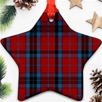 MacTavish Tartan Ornament (Star)