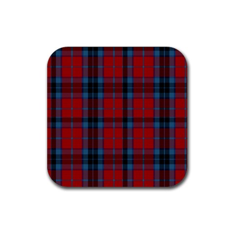 MacTavish Tartan Rubber Coaster (Square) from ArtsNow.com Front