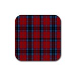 MacTavish Tartan Rubber Coaster (Square)