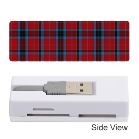 MacTavish Tartan Memory Card Reader (Stick) from ArtsNow.com Front