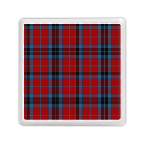 MacTavish Tartan Memory Card Reader with Storage (Square) from ArtsNow.com Front