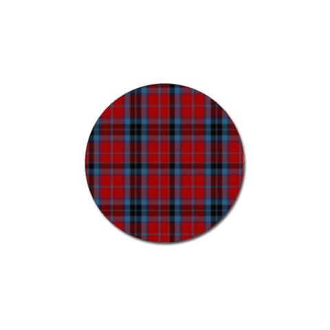 MacTavish Tartan Golf Ball Marker from ArtsNow.com Front