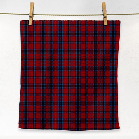 MacTavish Tartan Face Towel from ArtsNow.com Front