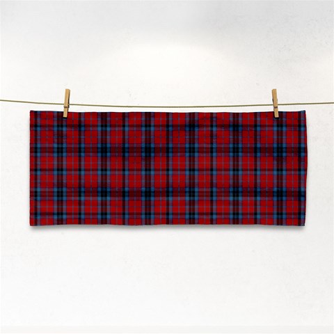 MacTavish Tartan Hand Towel from ArtsNow.com Front