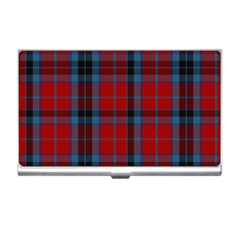 MacTavish Tartan Business Card Holder from ArtsNow.com Front