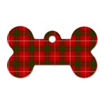 Prince of Rothesay Tartan Dog Tag Bone (One Side)