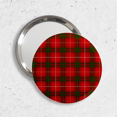 Prince of Rothesay Tartan 2.25  Handbag Mirror from ArtsNow.com Front