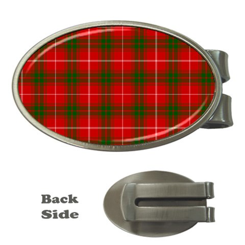 Prince of Rothesay Tartan Money Clip (Oval) from ArtsNow.com Front