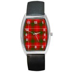 Prince of Rothesay Tartan Barrel Style Metal Watch