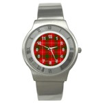 Prince of Rothesay Tartan Stainless Steel Watch