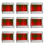 Prince of Rothesay Tartan 9mm Italian Charm (9 pack)