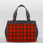 Prince of Rothesay Tartan Classic Oversize Office Handbag (Two Sides)