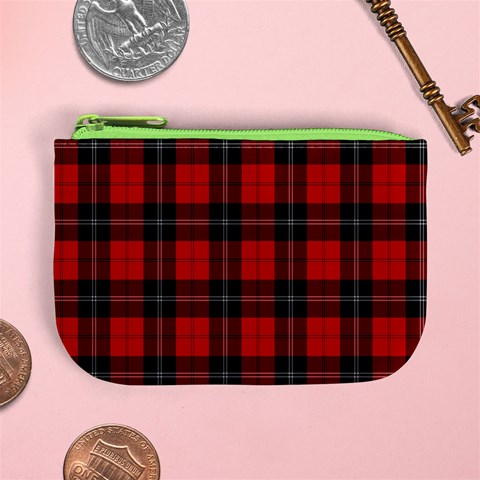 Ramsay Tartan Mini Coin Purse from ArtsNow.com Front