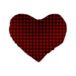 Robertson Tartan Standard 16  Premium Heart Shape Cushion